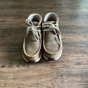 Ariat Brown Western Moccasin Boots